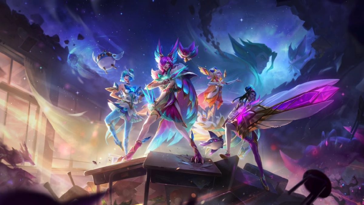 Star Guardian Valoran City LoL Wild Rift 4K Wallpaper iPhone HD Phone #8531h