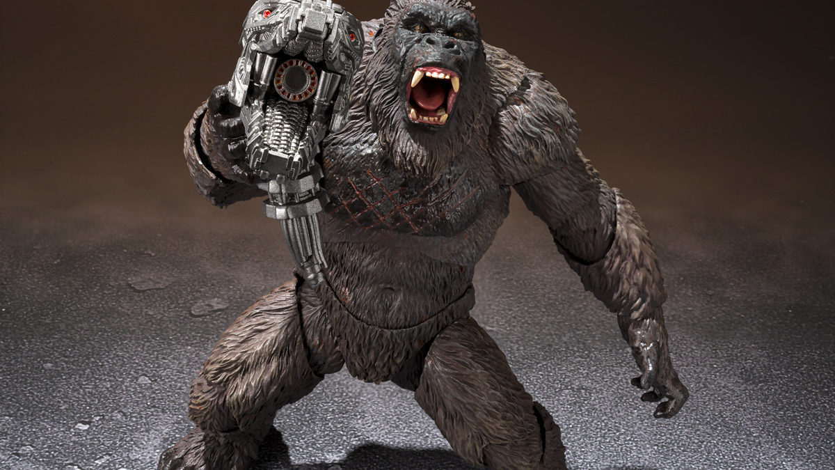 S.H.モンスターアーツ KONG FROM GODZILLA VS. KONG Amazon.com: Bandai S.H.MonsterArts Kong from Godzilla x Kong