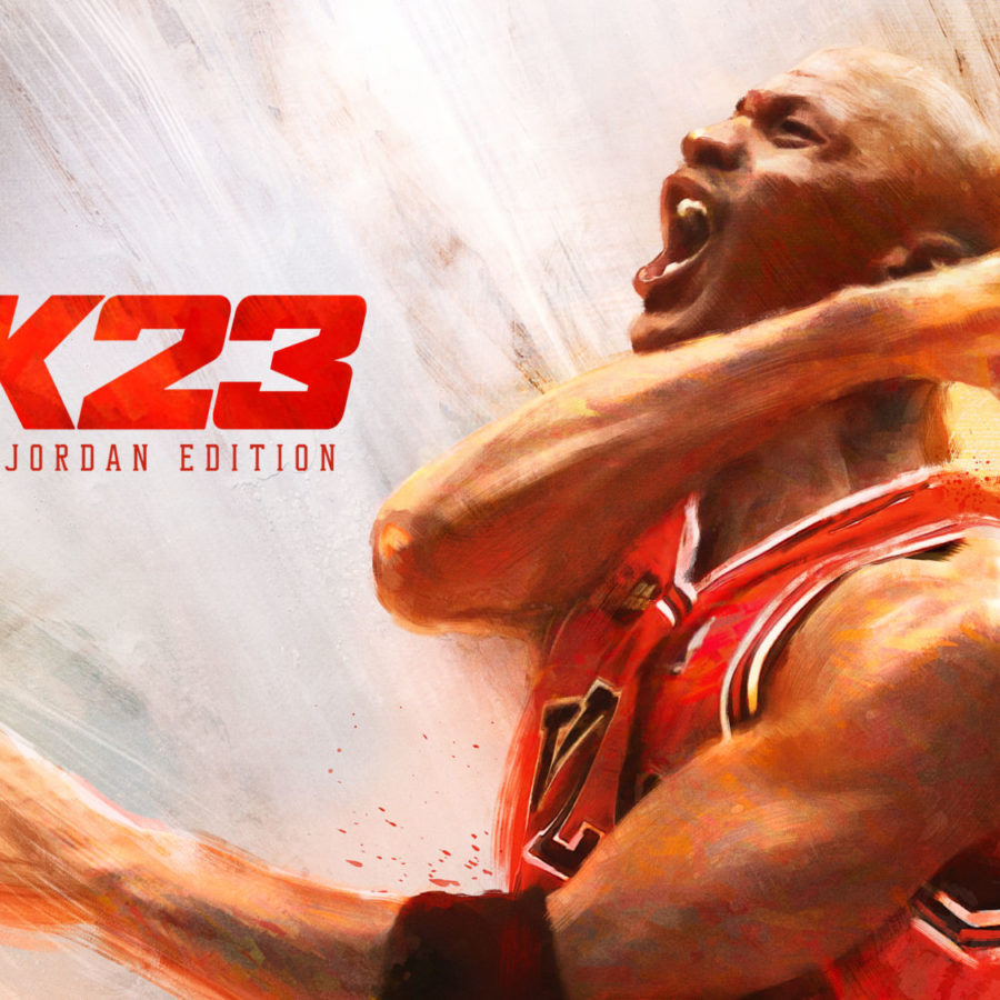 NBA 2K23 Michael Jordan Cover