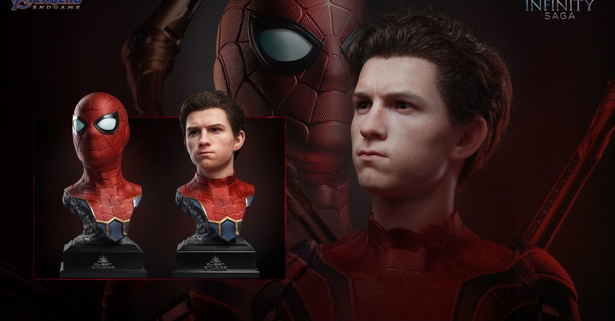 Endgame Spider-Man Iron Spider Statue Debuts from Queen Studios - Vimarsana News