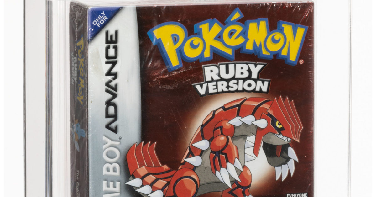 Gameboy Advance Pokemon Yellow & Ruby BRAND NEW SEALED CASE FRESH Nintendo  GBA