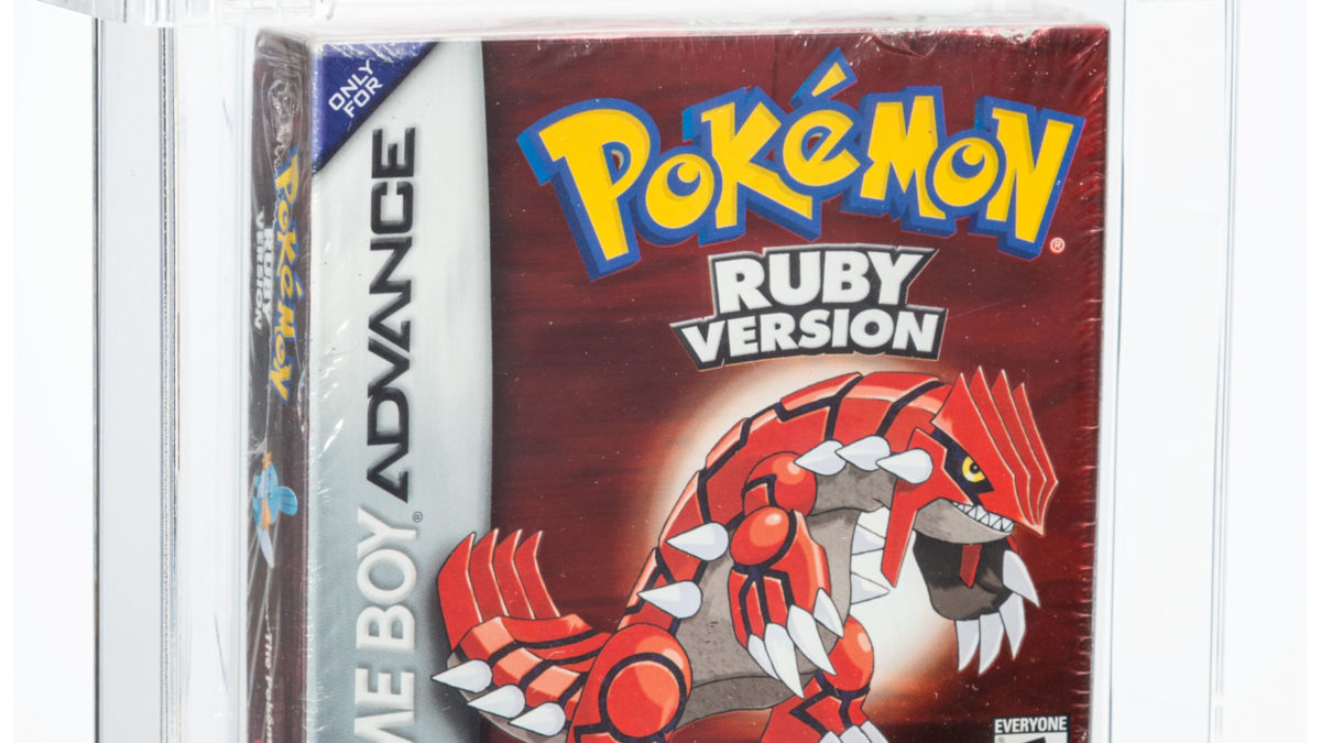 Brand New Sealed Pokemon Fire Red Nintendo Gameboy WATA Graded 8.0 A