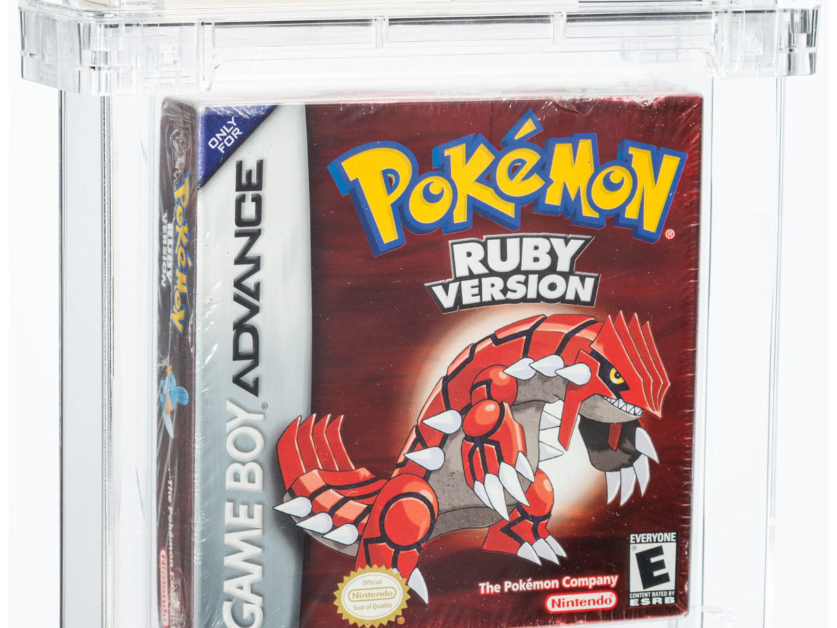 Pok mon Ruby For Nintendo GBA Up For Auction At Heritage