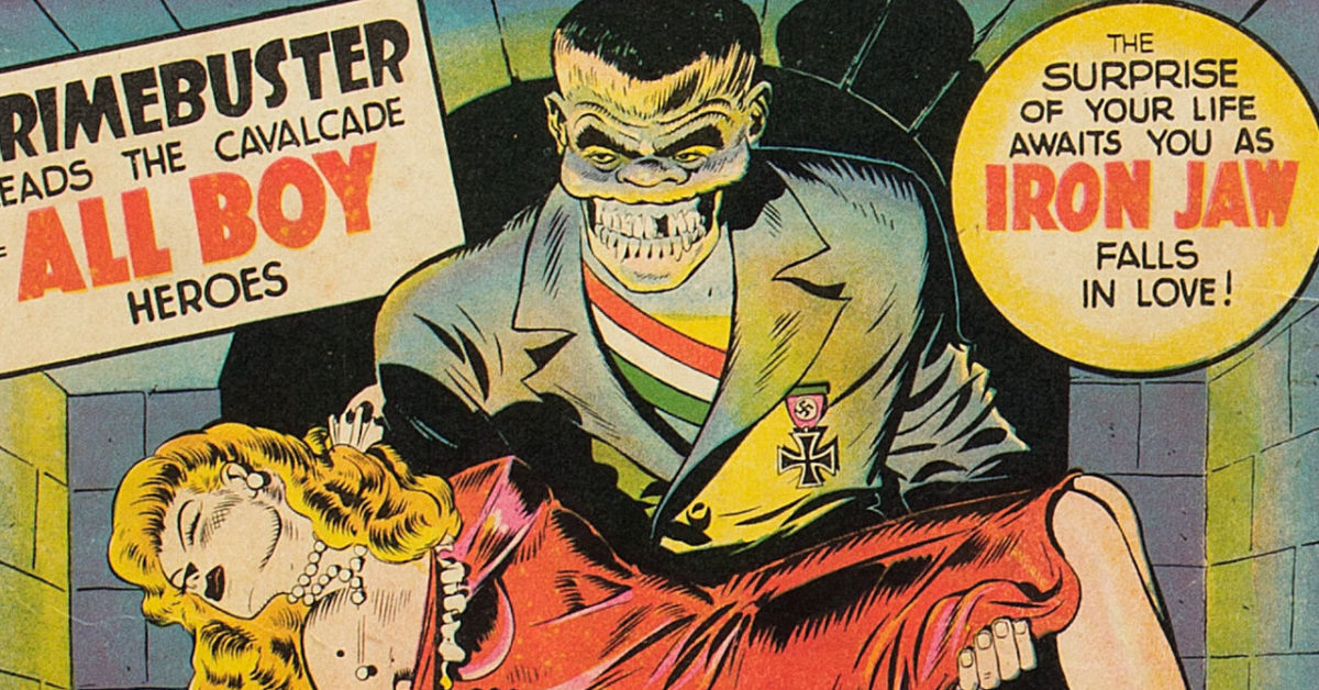 The Vicious Iron Jaw in Boy Comics #3 and Beyond, Up for Auction