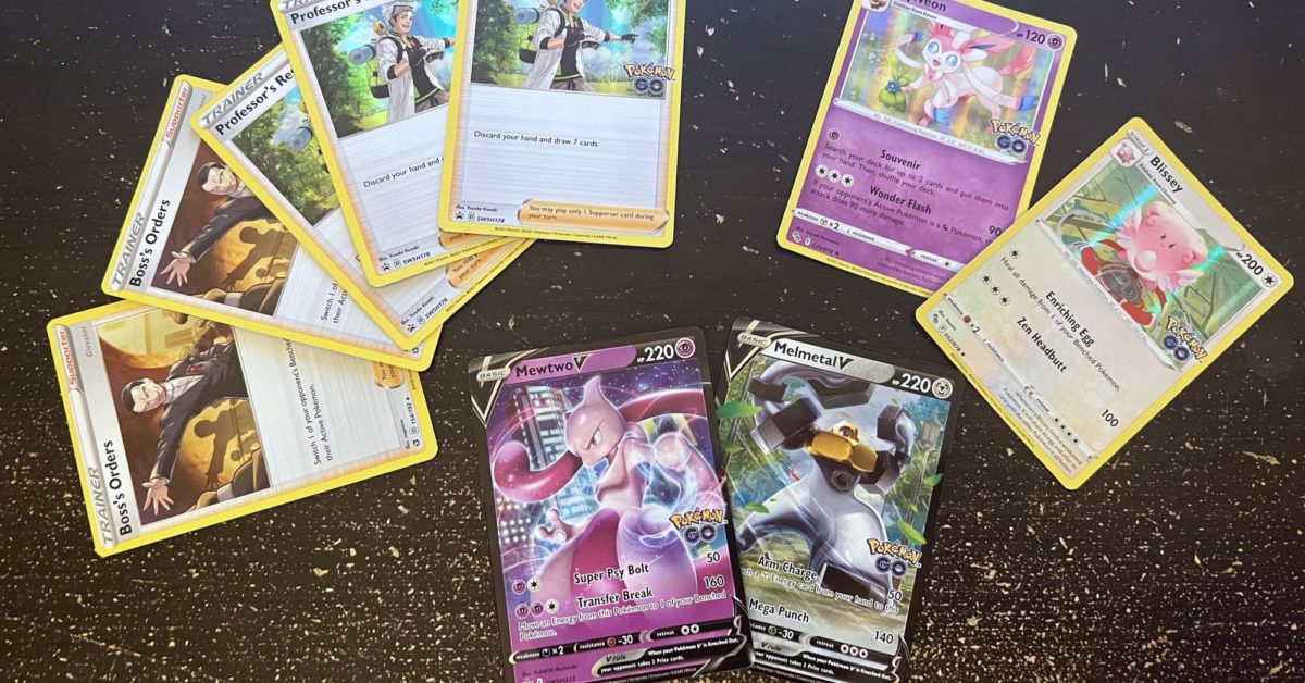 Pokemon GO Mewtwo V Battle Deck unboxing 