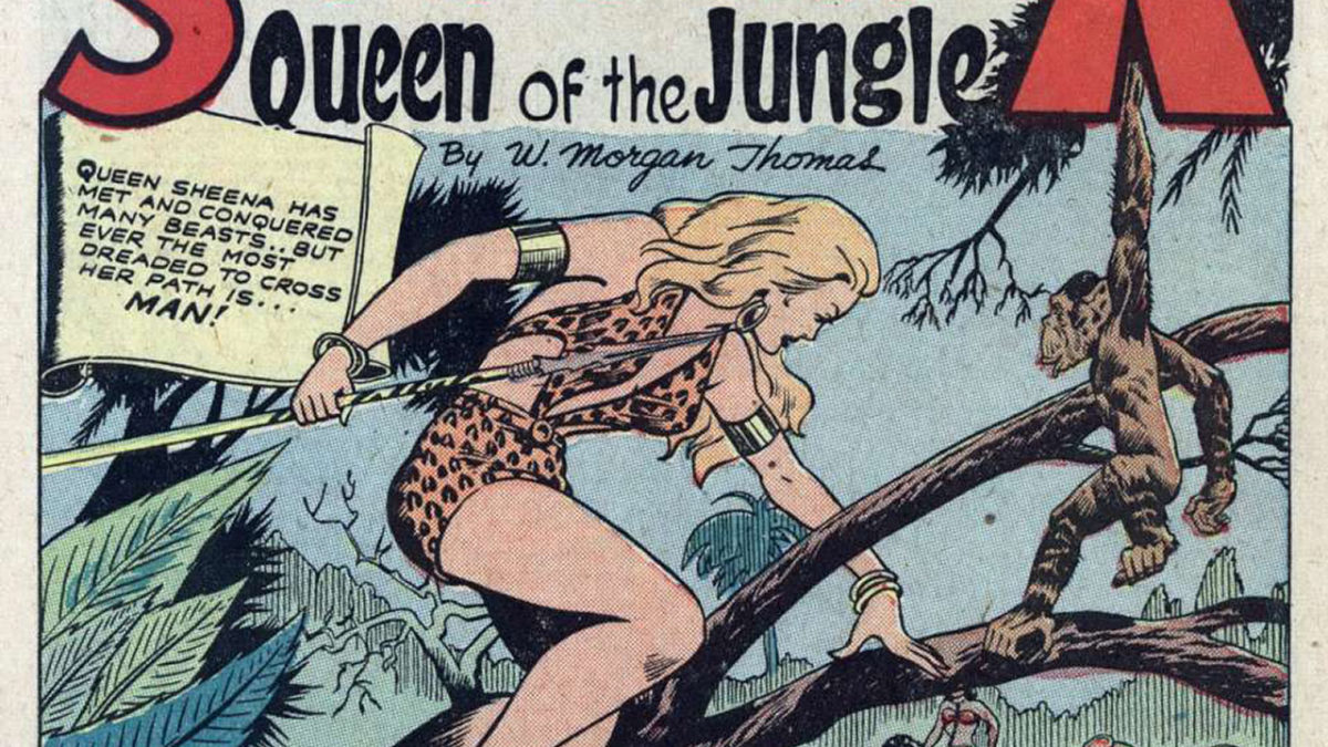 Matt Baker Art Begins on Sheena in Jumbo Comics #69, Up for