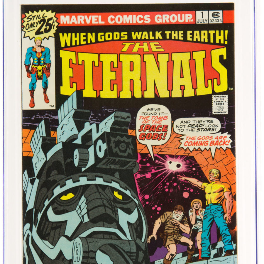 アメコミリーフ Eternals #13 CGC 7.0 ETERNALS #13 CGC 7.0 F/VF WHITE PAGES 1St Gilgamesh the