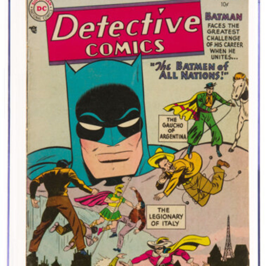 The Very First Batman Inc From 1955, Detective Comics #215 At Auction