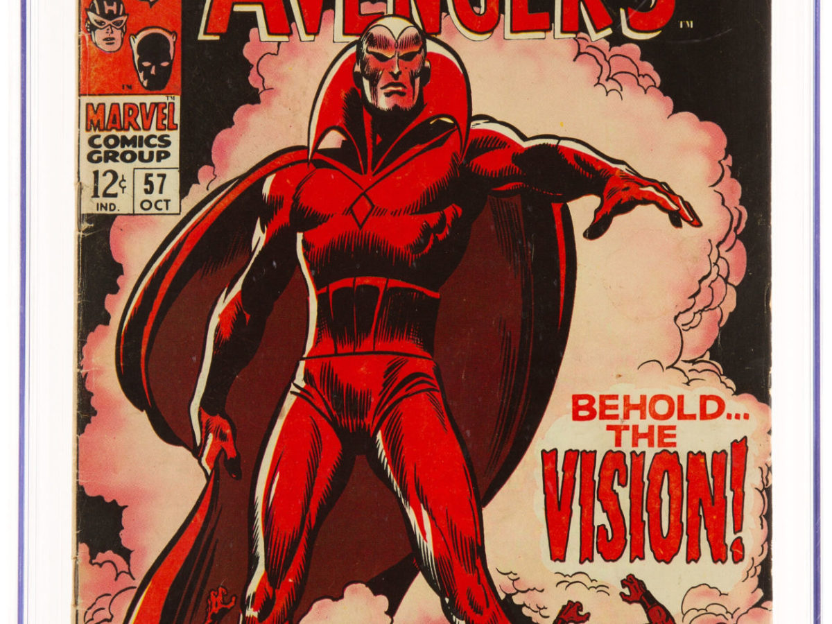 Avengers #58 1968-Vision Origin-Hot Book-Nice Copy