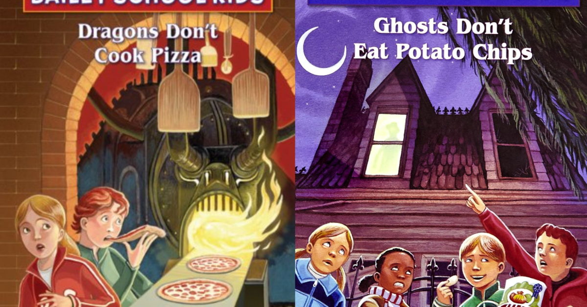 Ghosts Don't Eat Potato Chips & Dragons Don't Cook Pizza Get Comics