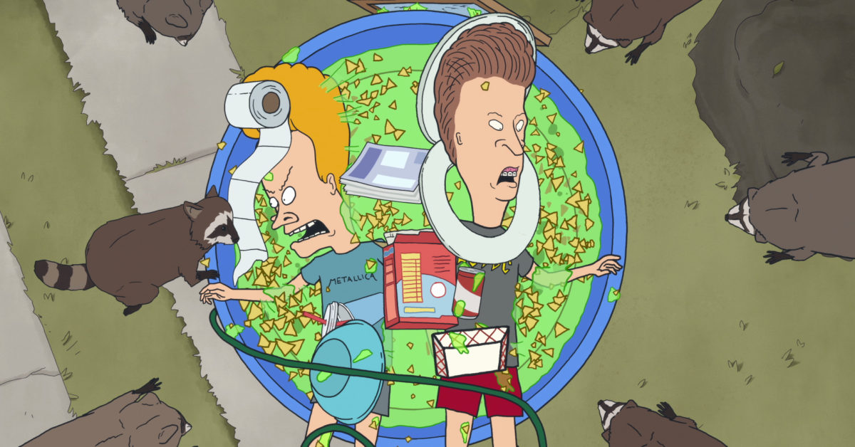 Beavis and Butt-Head S09E04 Preview Images: Doppelgangers, Raccoons