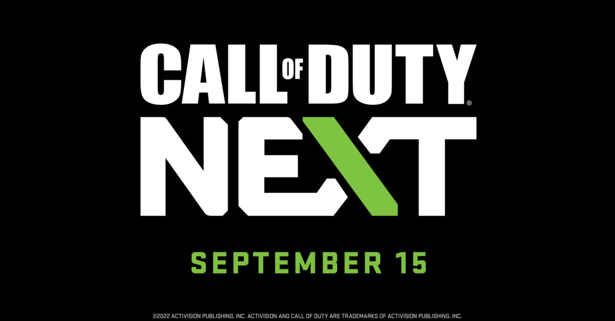 Call Of Duty Next Event To Reveal Modern Warfare 2 Multiplayer