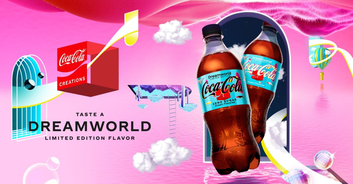 CocaCola Releases New Flavor Called DreamWorld With AR Experience