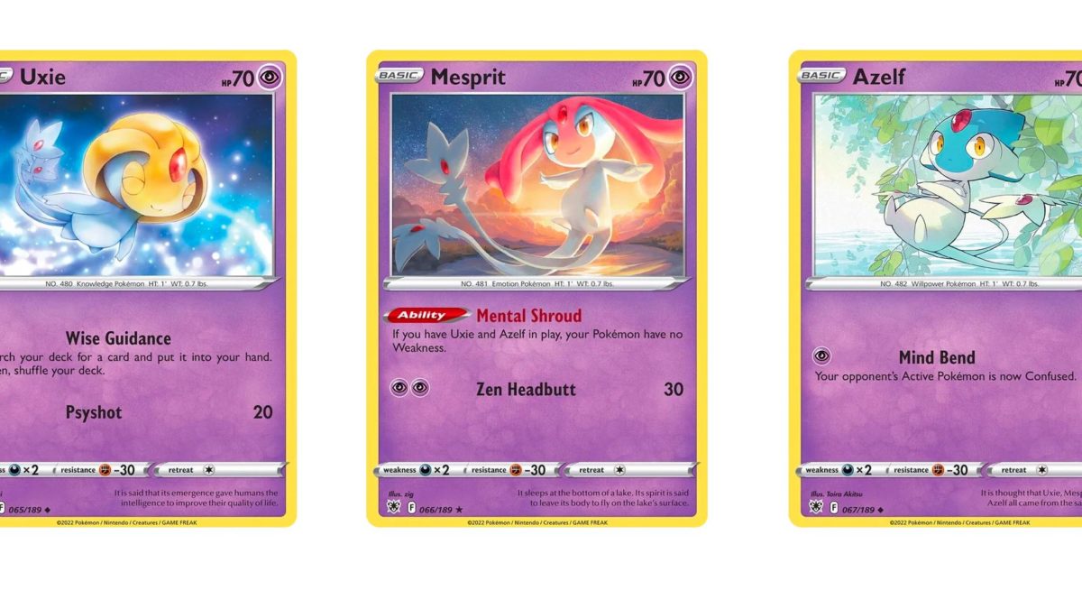 The Cards Of Pokmon TCG: Astral Radiance Part 14: Lake Trio The Cards Of Pokmon TCG: Astral Radiance Part 14: Lake Trio