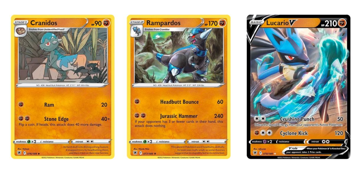 Lucario-V (078/189), Busca de Cards