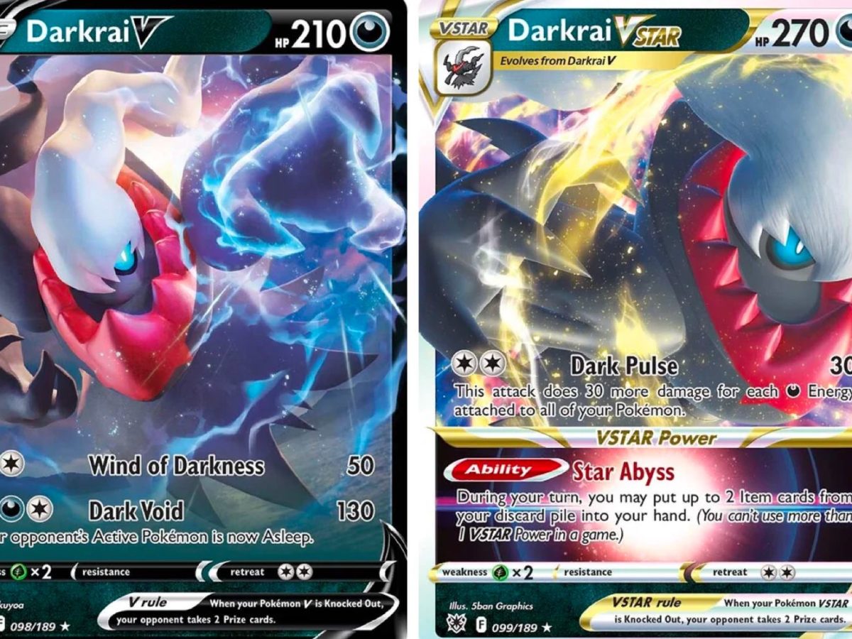 TURN 2 300 Damage With Darkrai VSTAR/Ho-Oh V! TURBO Dark! Silver