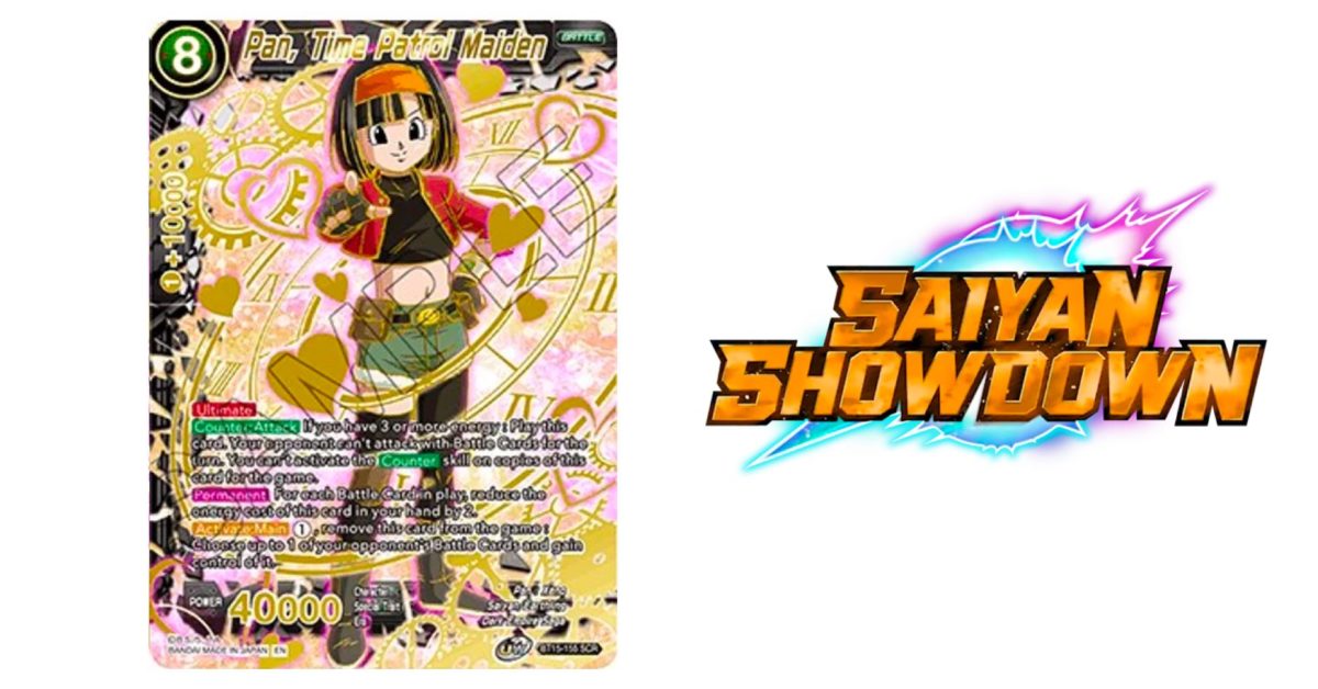 Pan, Time Patrol Maiden - Saiyan Showdown - Dragon Ball Super CCG