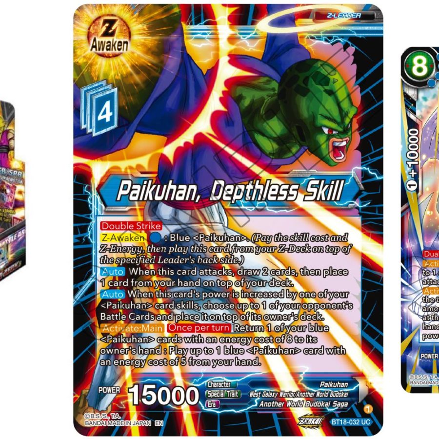 Dragon Ball Super Previews Dawn Of The Z-Legends: Paikuhan Z-Card