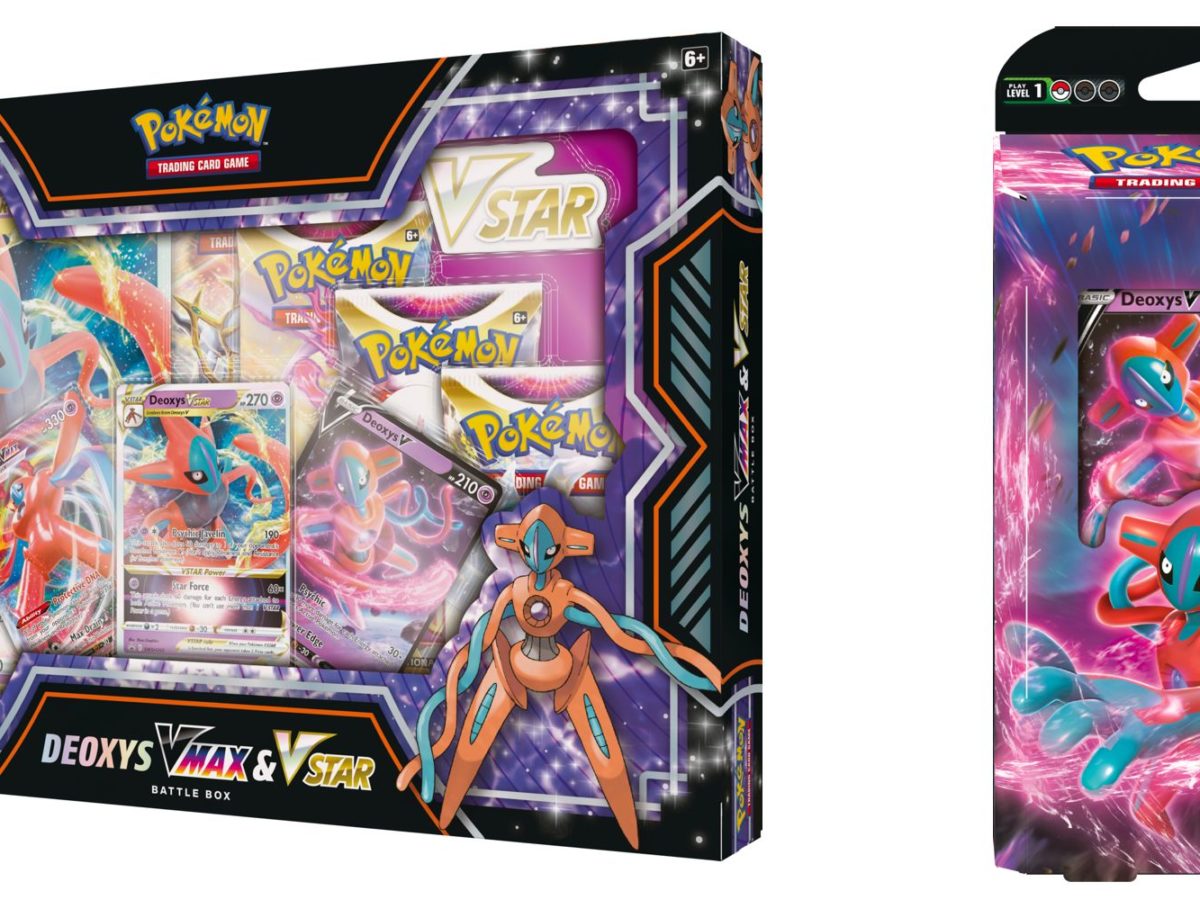 Pokémon TCG To Release Deoxys VMAX & VSTAR Battle Box