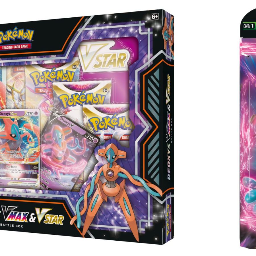 Pokemon trading card game Blister Trading Card Game Deoxys Vmax And Zeraora  Vmax Pokémon English