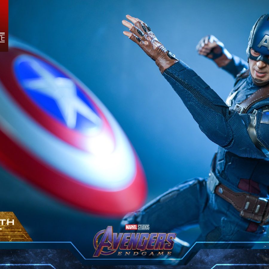 アメコミ CAPTAIN AMERICA ENDGAME/Hot Toys 1/6 Avengers Endgame Captain America 2012 Version Hot Toys