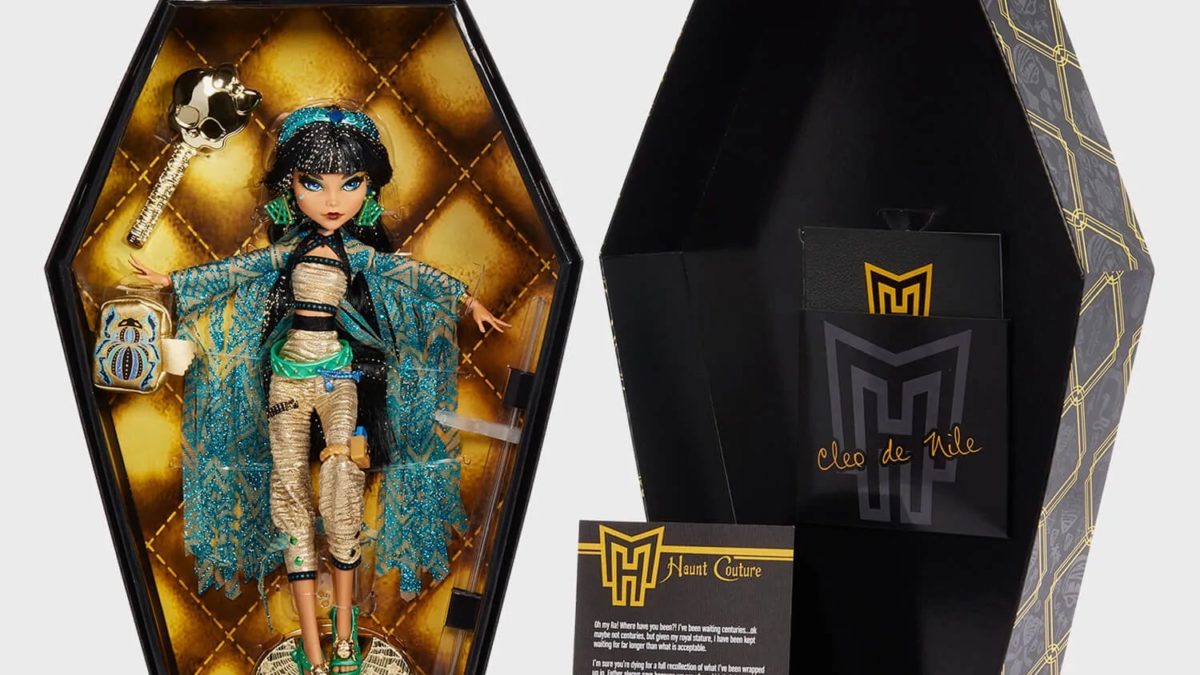 Monster High Cleo de Nile Haunt Couture Collection Arrives at Mattel