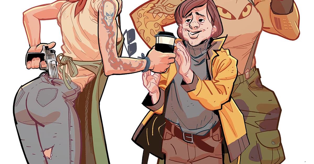 Pat Shand en Gangster Ass Barista en Black Mask Solicitudes de noviembre de 2022