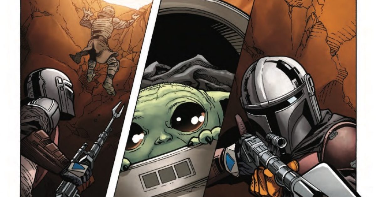 Star Wars: The Mandalorian #2 Preview: Adventures in BabyYodaSitting