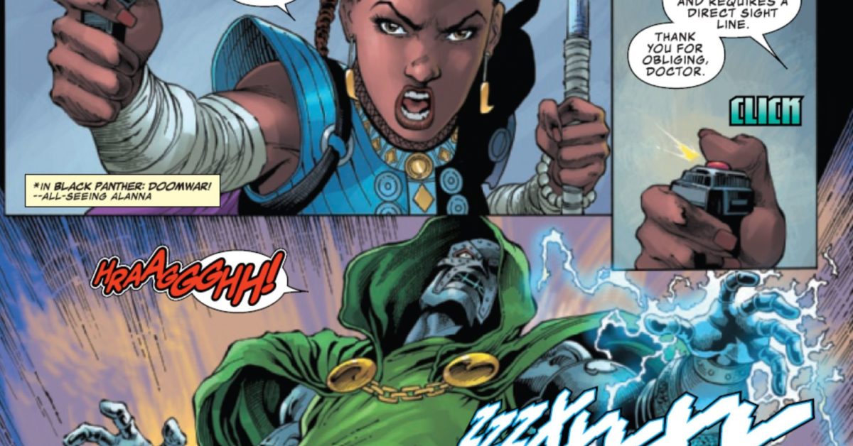 Marvel Provides Us Black Panther Shuri Vs Physician Doom (Spoilers)