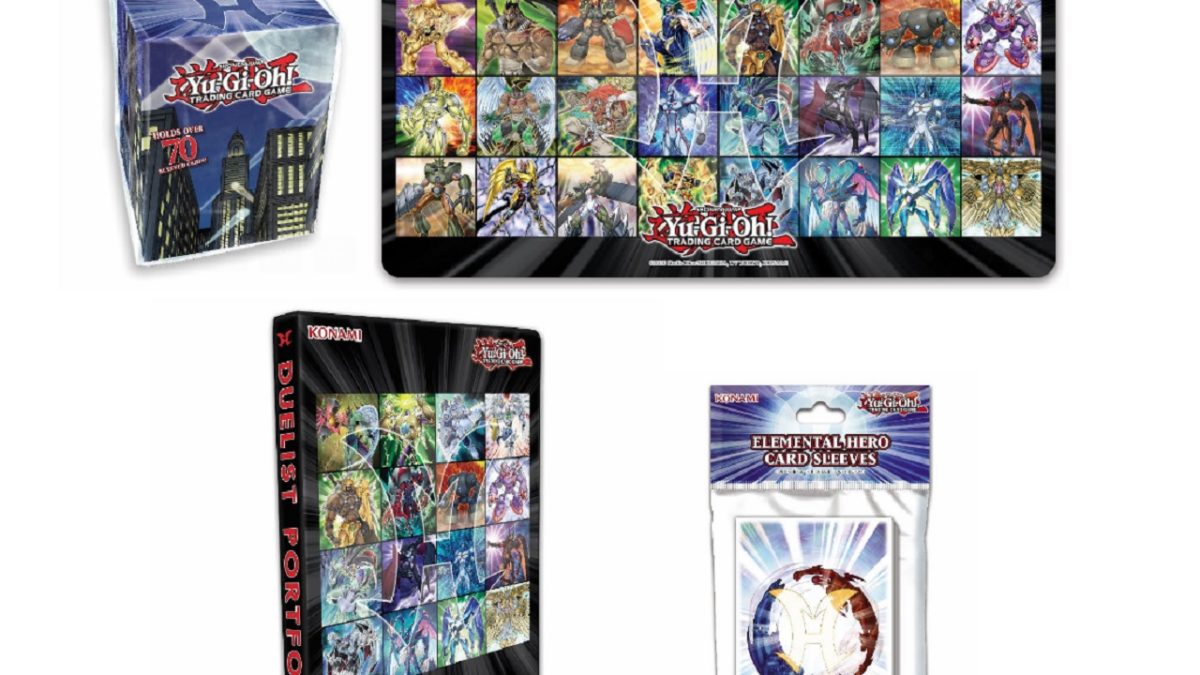Yugioh Hero Lot 100s of cards to be in Stock W/ Sleeves 