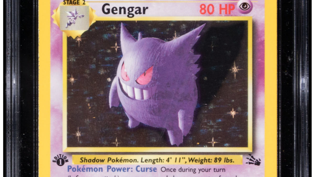 Pokmon TCG: 1st Edition Fossil Gengar Up For Auction At Heritage Pokmon TCG: 1st Edition Fossil Gengar Up For Auction At Heritage