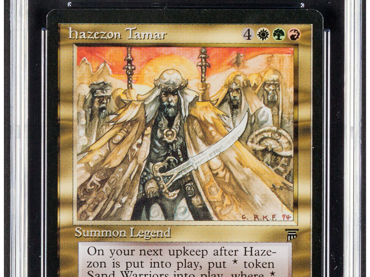 Magic: The Gathering: Legends Hazezon Tamar Auctioning At
