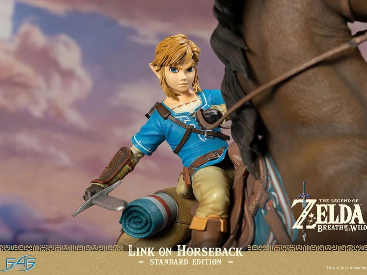 First 4 Figures Reveals New The Legend of Zelda: BOTW Link Statue