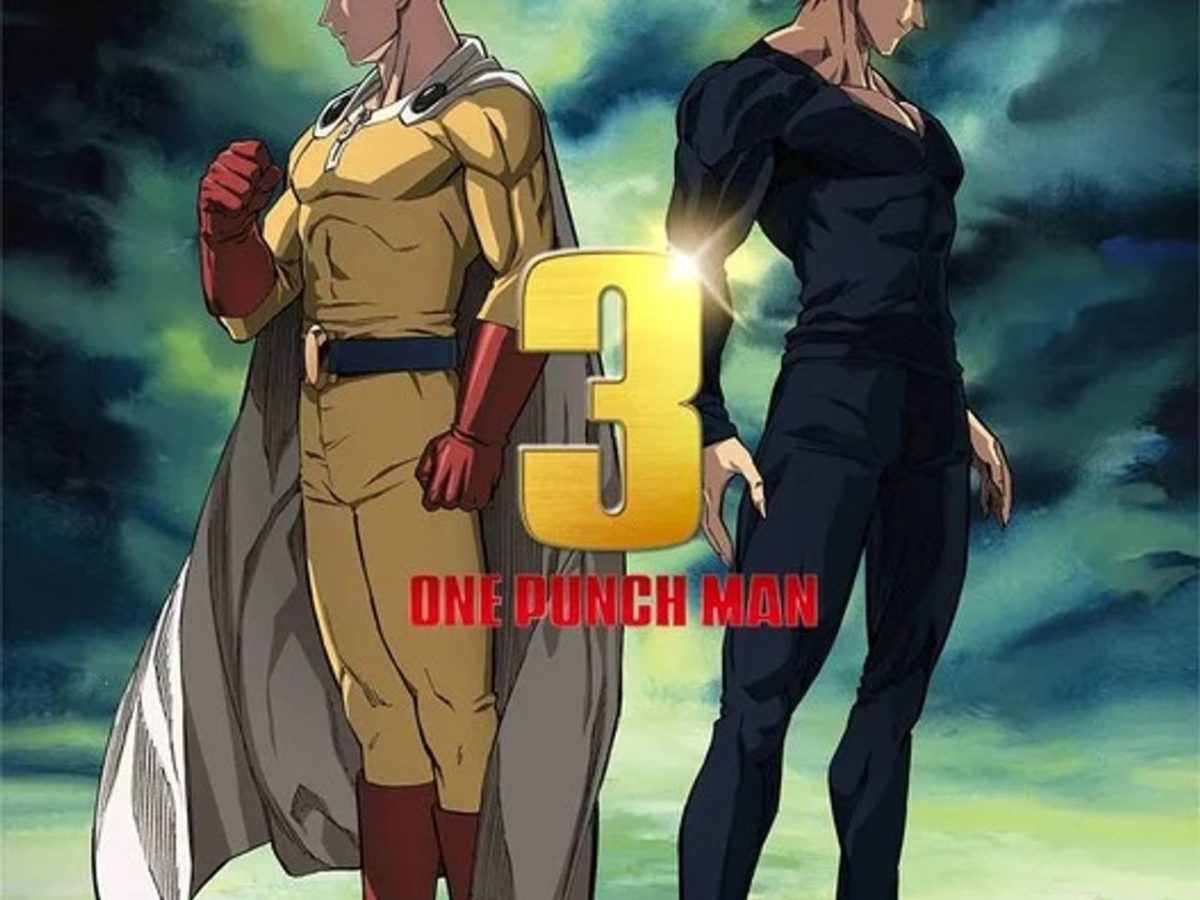 Beautiful Anime key visual of One Punch Man season 3