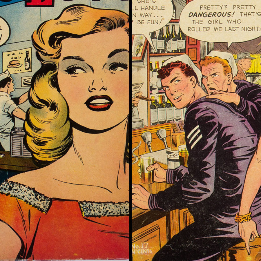 Vintage Comic Book Porn - Death and the Last Romance: Matt Baker's Secrets of True Love #1