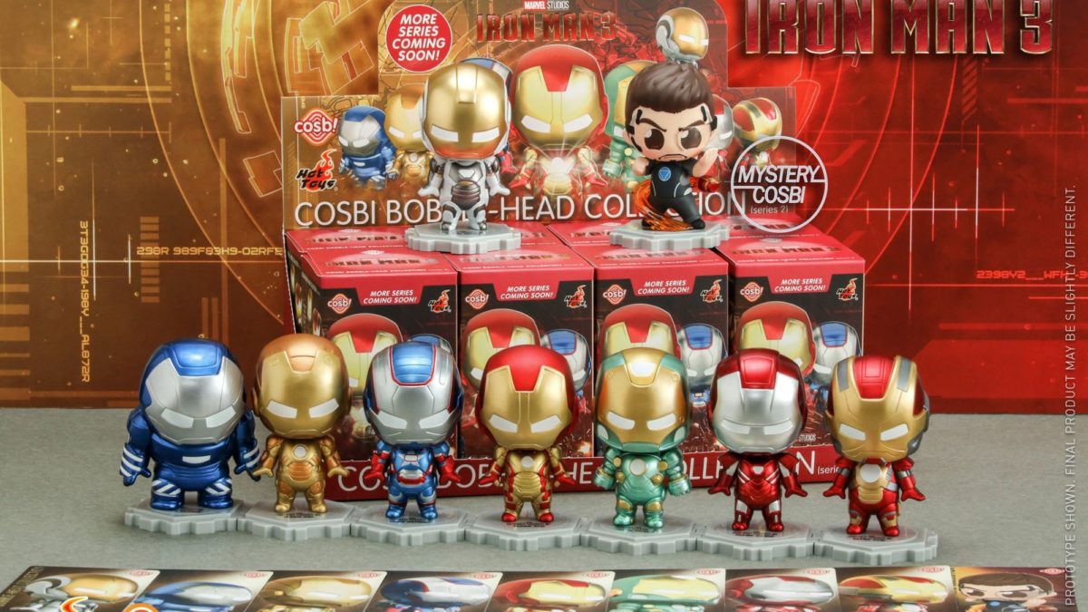 HOT TOYS: Marvel Comics Cosbaby(s) Mini Figurine Iron Man (armure