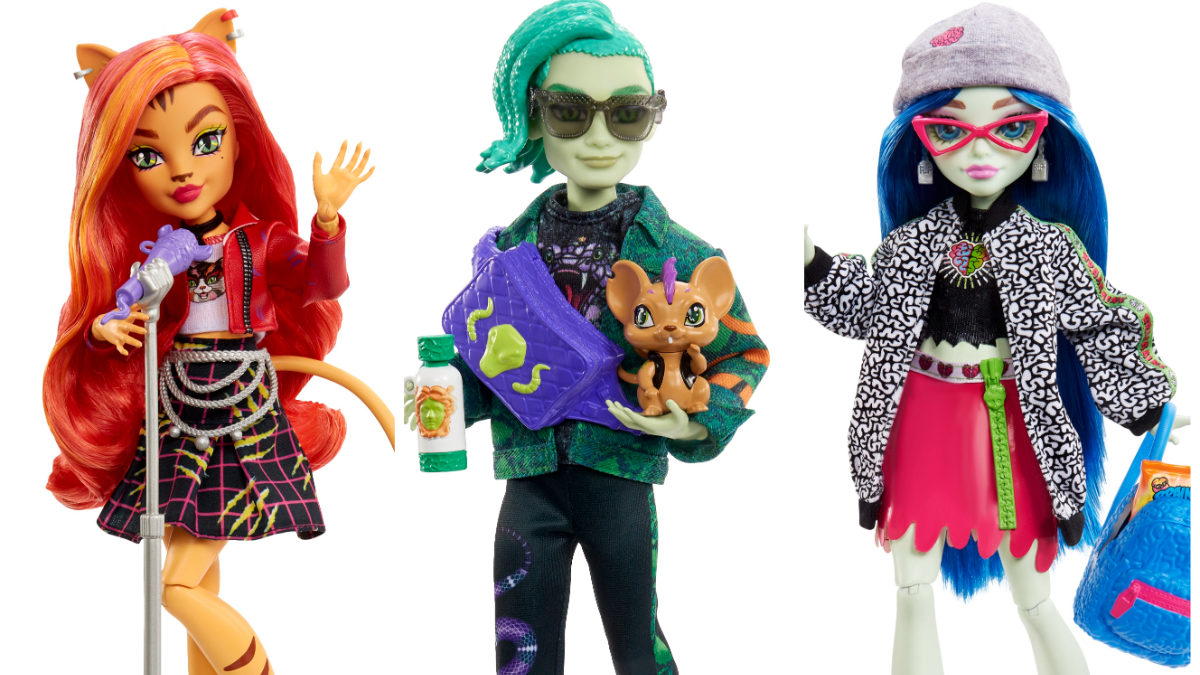 Monster High Deuce Gorgon Vinyl Doll Figures Wave 3 Figure