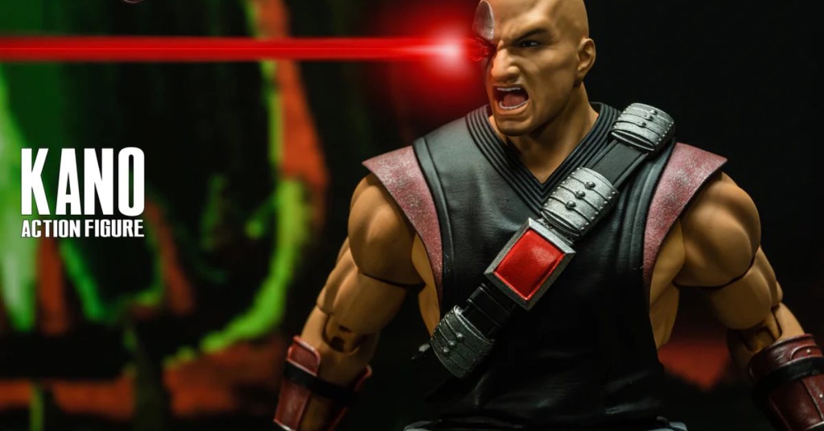 Mortal Kombat Kano is Out for Blood with New Storm Collectibles Figure