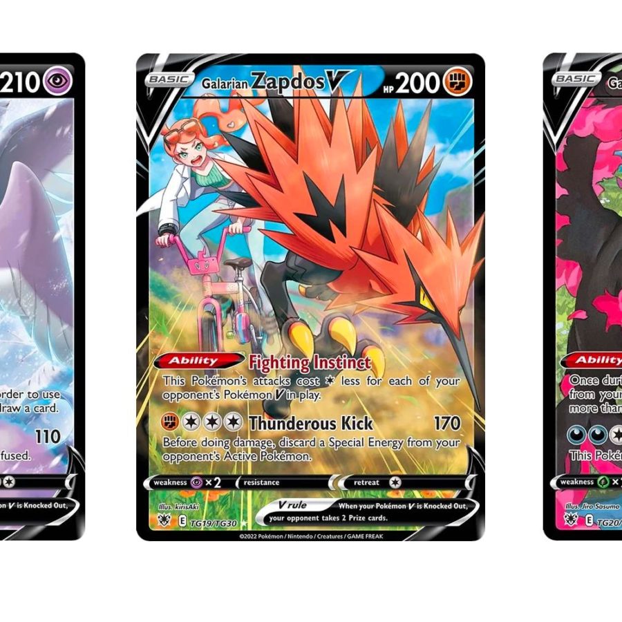 Galarian Moltres, Zapdos, Articuno - Holo Rare Pokemon Cards