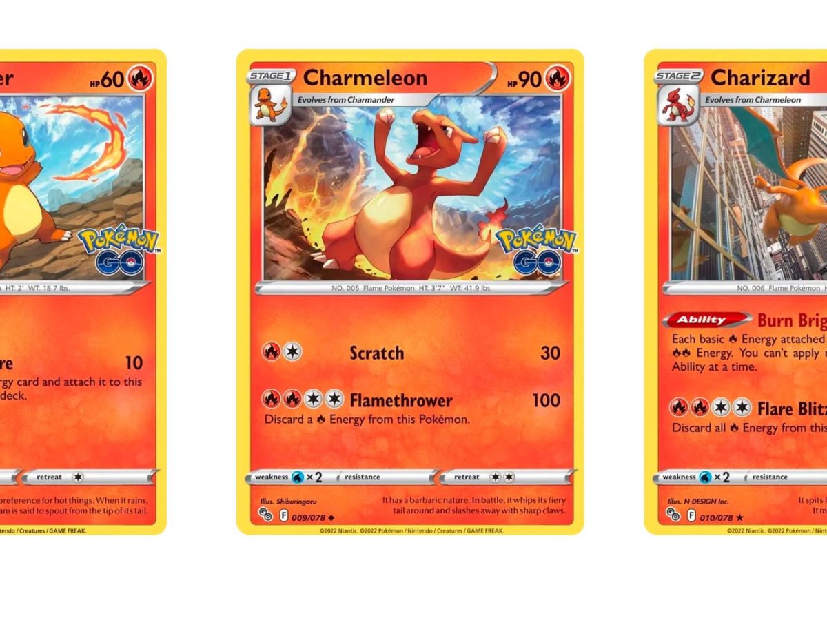 Pokémon TCG - Pokémon GO Set Preview: Charizard Line