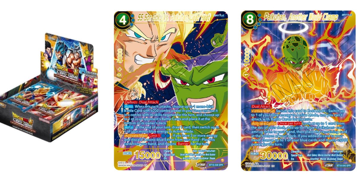 Dragon Ball Super Previews Dawn Of The Z-Legends: Paikuhan SPRs