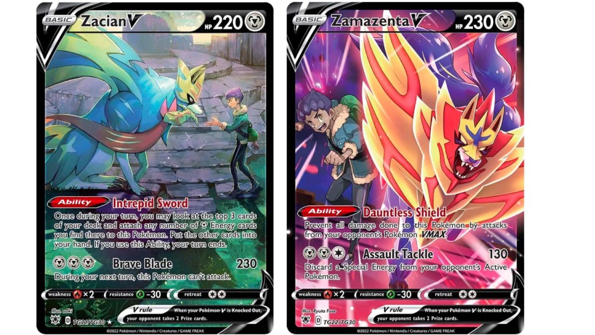 Pokemon Trading Card Game Deck Shield Zacian & Zamazenta (Hero of