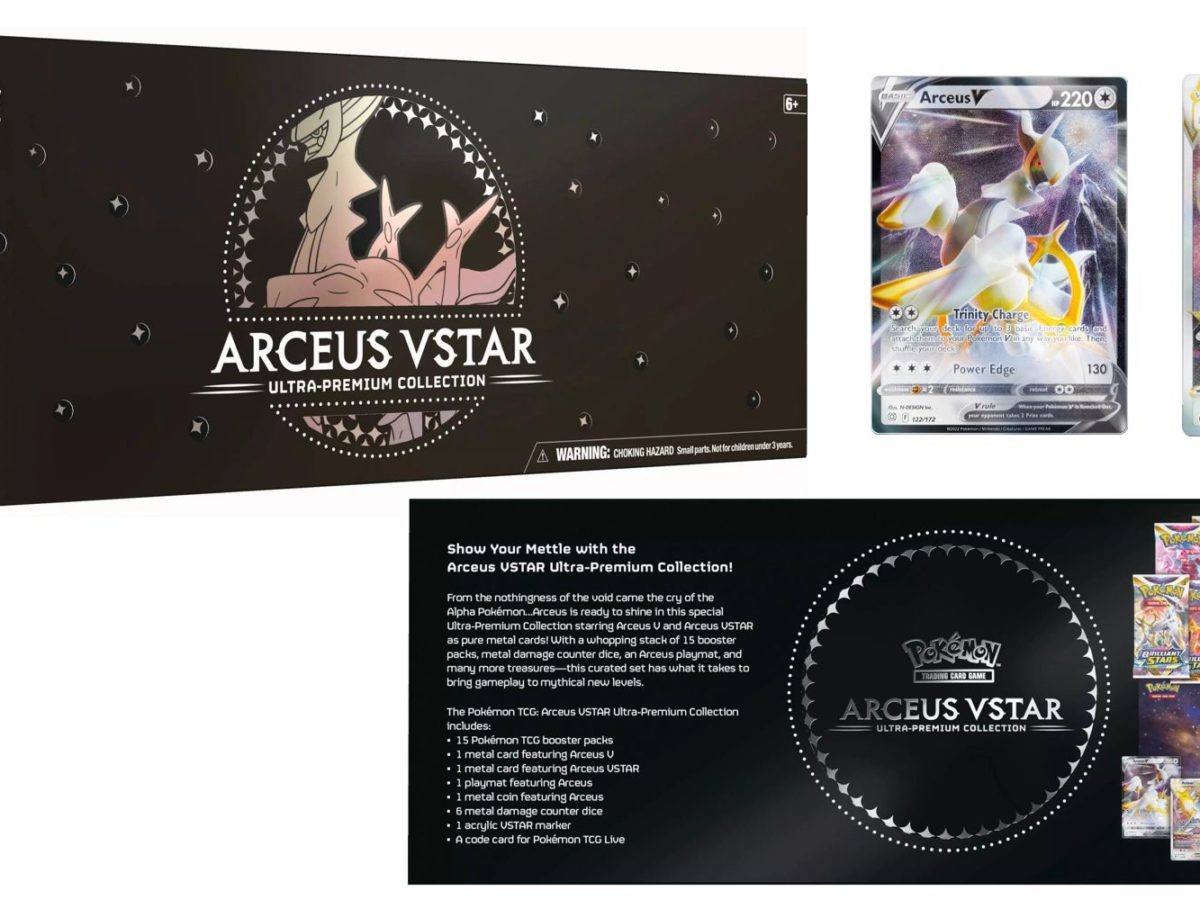 Arceus Pokemon Card, Pokemon Metal Cards Collection