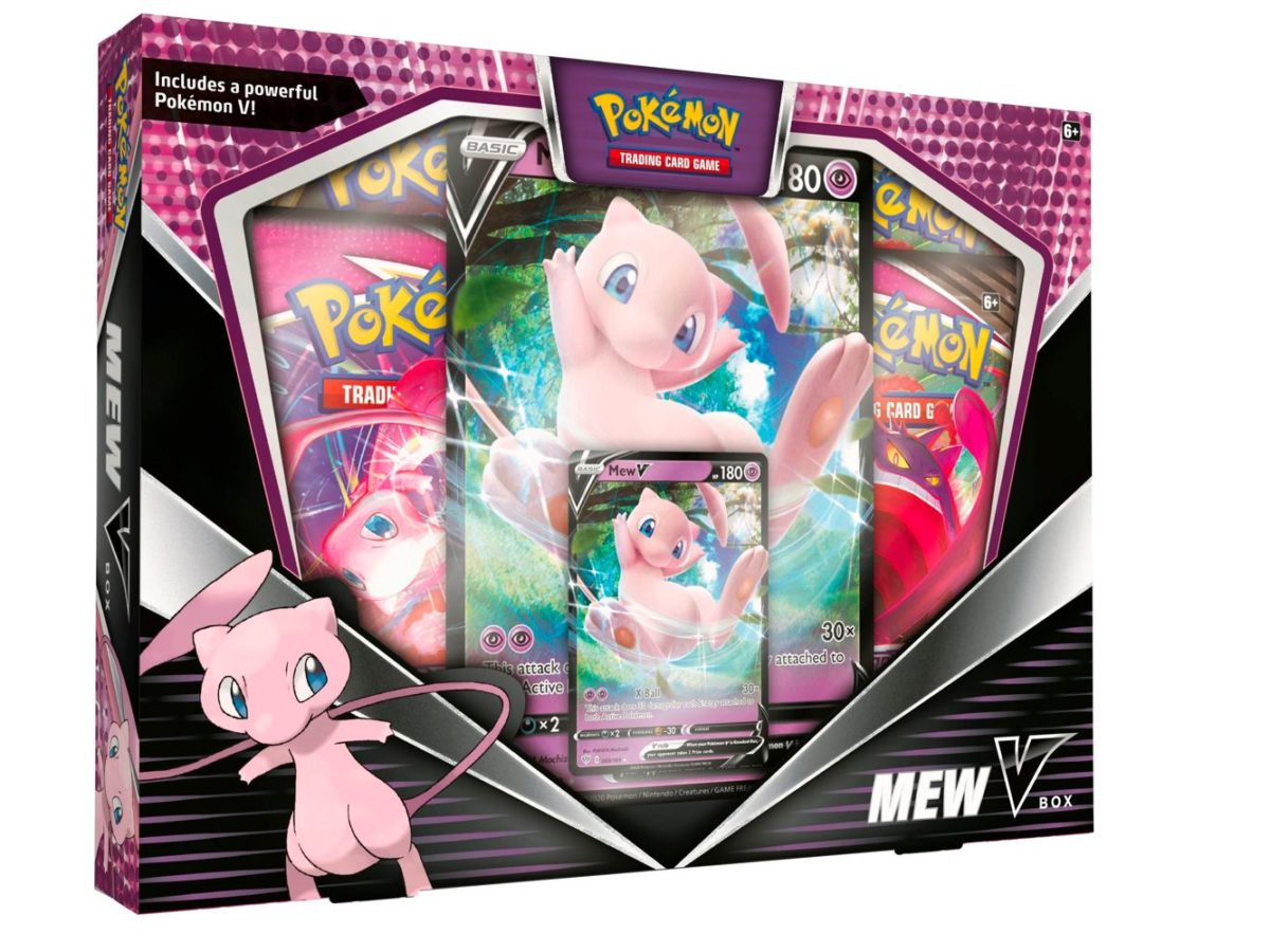 Best Buy: Pokémon Trading Card Game: Mew V Box Exclusive 290-87149