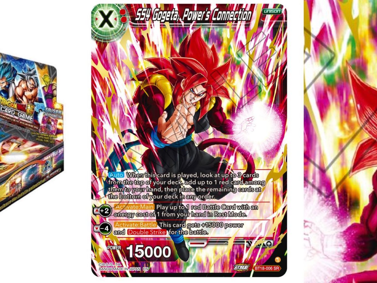 SS4 Gogeta, the Ultimate Fusion - Dawn of the Z-Legends - Dragon Ball Super  CCG