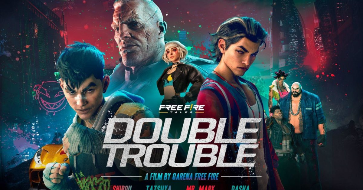 Free Fire Tales, Double Trouble Lyrics Video