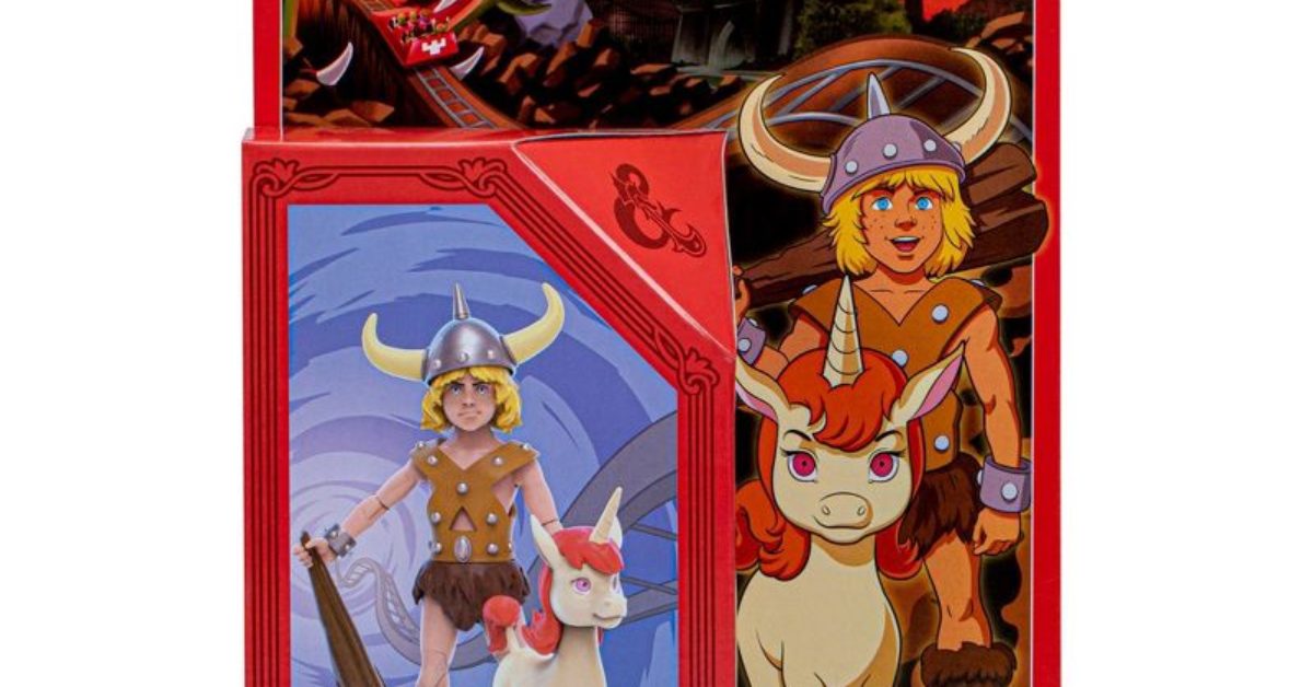 Dungeons & Dragons Cartoon Classics Figures Depict the 1983 Show