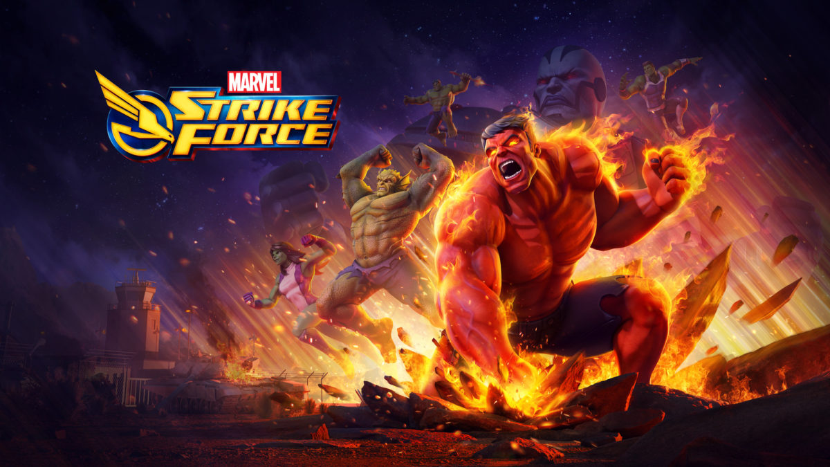 Marvel Strike Force Reveals Red Hulk In The Age Of Apocalypse At D23