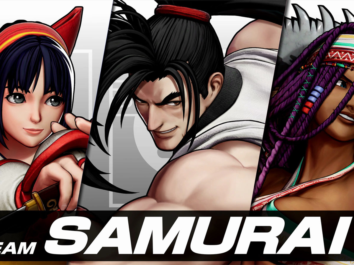 KOF XV DLC Characters Team SAMURAI