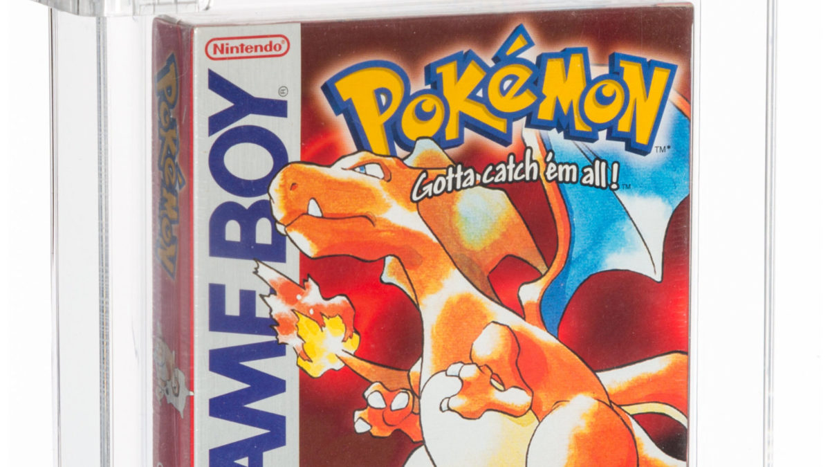 Pokémon Red Version: Japanese Copy Up For Auction At Heritage